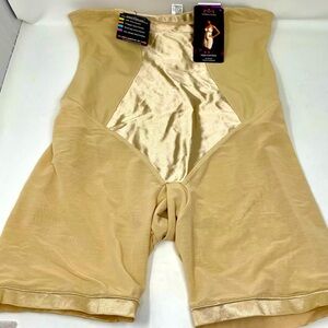 NWT Maiden Form firm control high waist thigh trimmer shape wear size 2XL